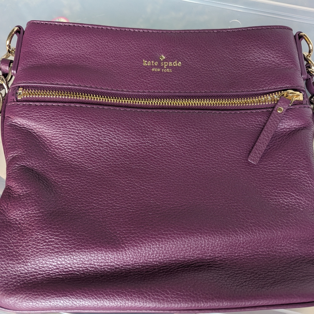 Kate Spade Deep Purple Crossbody Bag